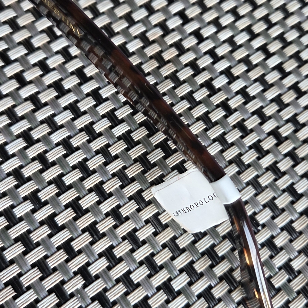 Anthropologie I-SEA Square Shield Sunglasses Purple - Picture 9 of 9